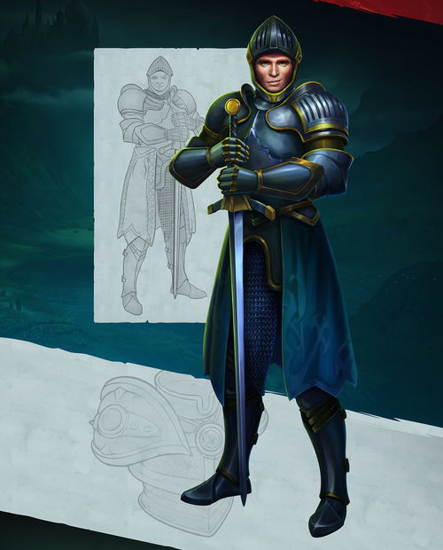 龙之宝 游戏原画设计