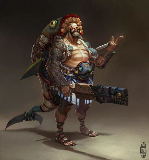 魔幻人物原画设计作品欣赏丨王氏教育集团 原画设计