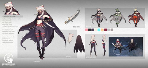 匠人绘19年秋游戏原画角色设计研修班学员作业节选一 原画设计