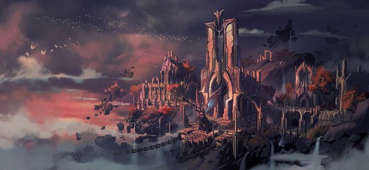 暗黑血统3高清原画欣赏与设计分析