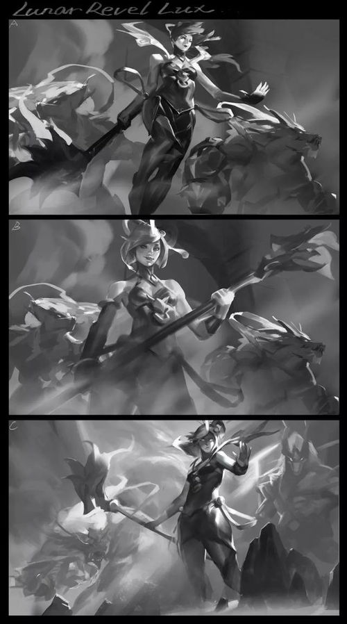 英雄联盟国服画师风采 这些惊艳原画作品，原来出自他们之手！