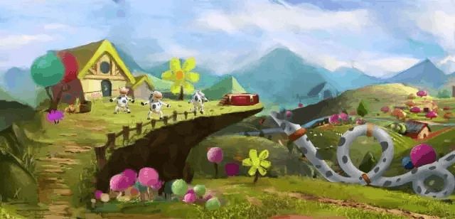 VR场景新标向 创意VR全景《蒙牛工厂奇妙之旅》原画设计解析